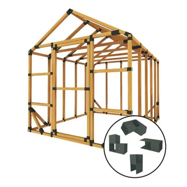 8 ft. x 10 ft. DIY Greenhouse Bracket Kit