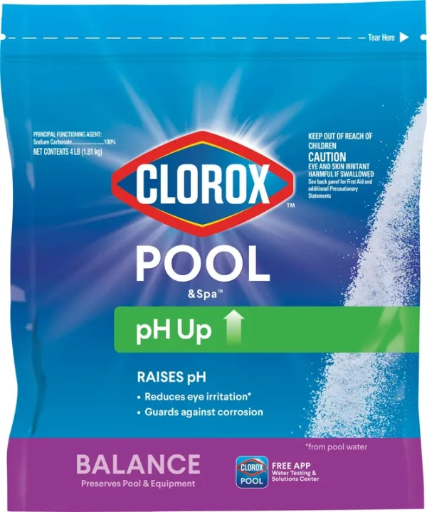 Clorox Pool & Spa ph Up, Balance - 4 lb