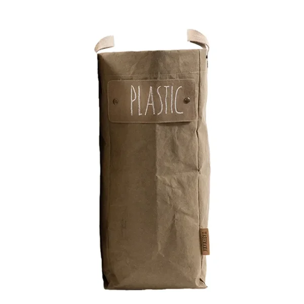 Uashmama Eco-Friendly Laundry Bag with Label (olive)