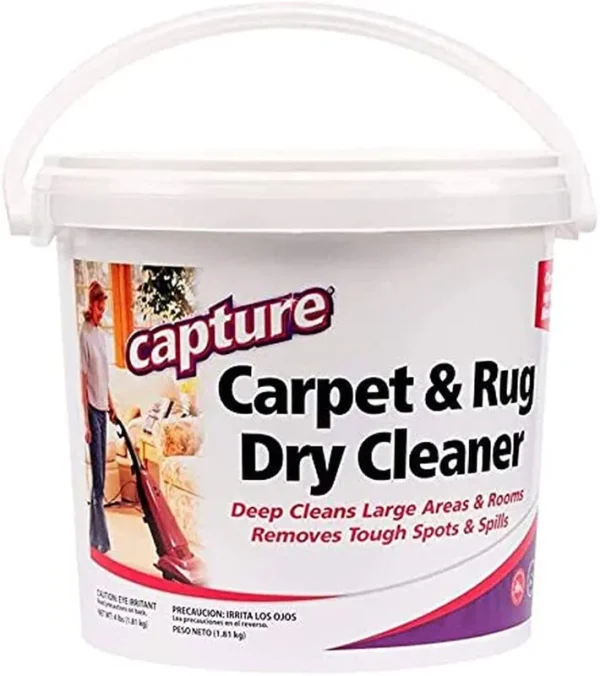 Capture Carpet Dry Cleaner Powder, 4 Pound Pail