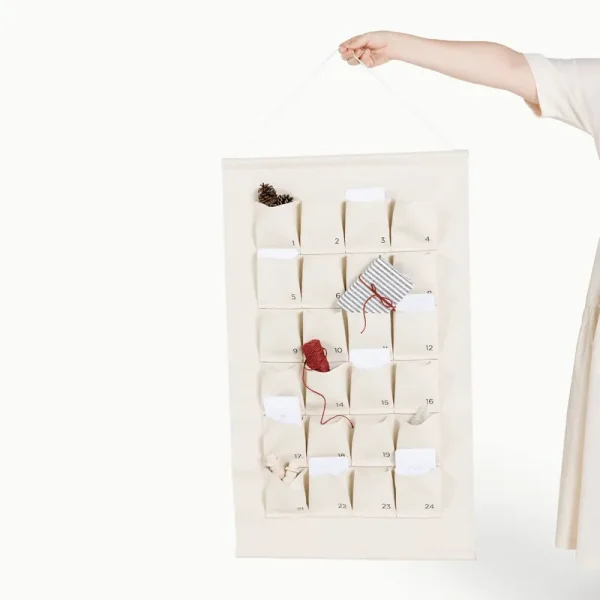 Gathre Small Advent Calendar Ivory
