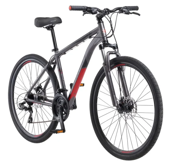 DSB Hybrid Bike. 700c wheels. 21 speeds. mens frame. grey