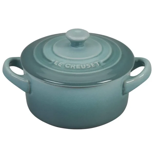 Le Creuset 8 oz. Mini Round Cocotte - Sea Salt