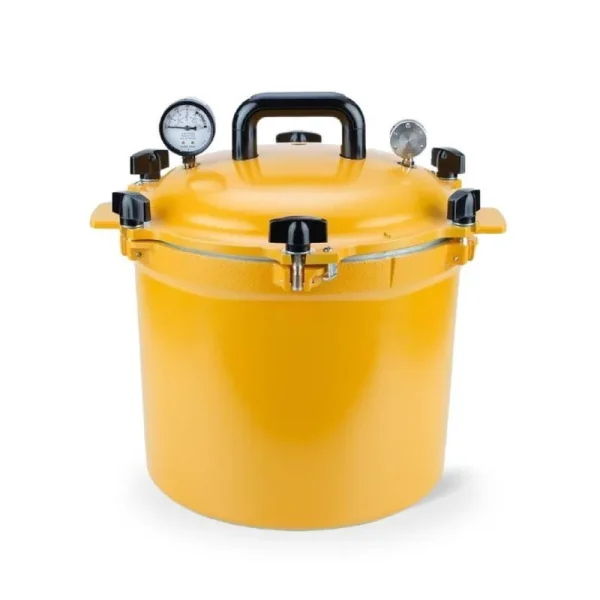 1930 No.921 Pressure Canner & Cooker 21.5 qt | Mustard Yellow