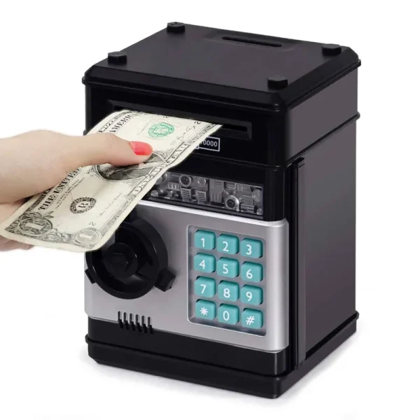 Refasy Kids Toys for Boys Girls Age 3-5 Electronic Piggy Banks for Kids Money Savings Box Toys Mini ATM Coin Bank for Children Best Birthday Xmas