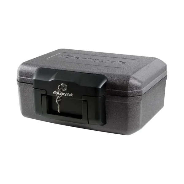SentrySafe 1200 Fire-Resistant Box with Key Lock 0.18 Cu. ft.