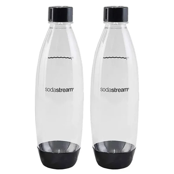 SodaStream Black Slim Carbonating Bottle 1 L