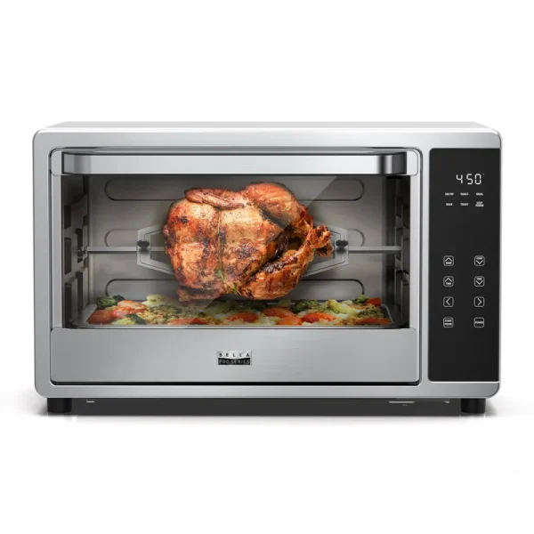 Bella Pro 6-Slice Air Fryer Toaster Oven with Rotisserie