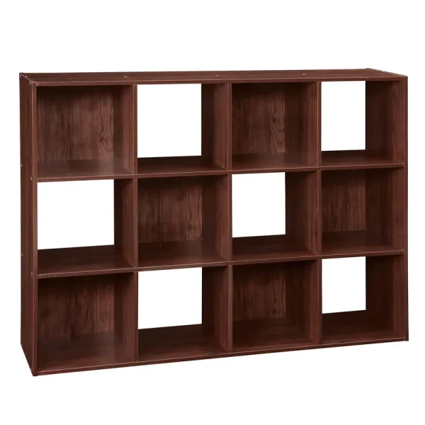 ClosetMaid Cubicals Cube Unit Bookcase, Dark Cherry