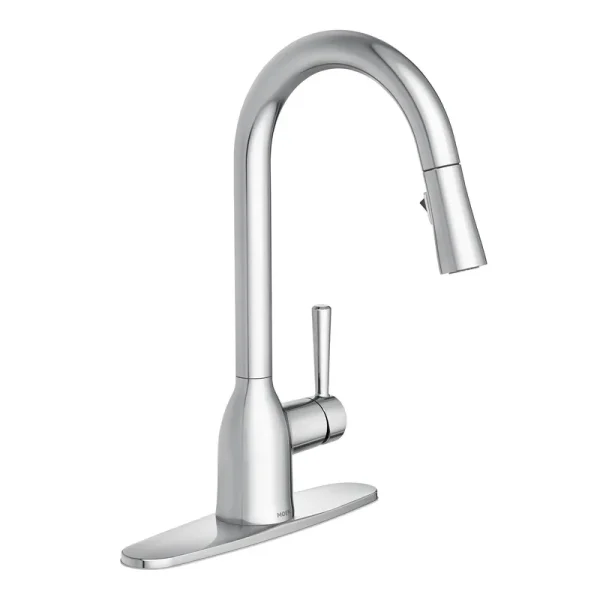 Moen Adler Spot Resist Stainless One-Handle Pull-Down Kitchen Faucet