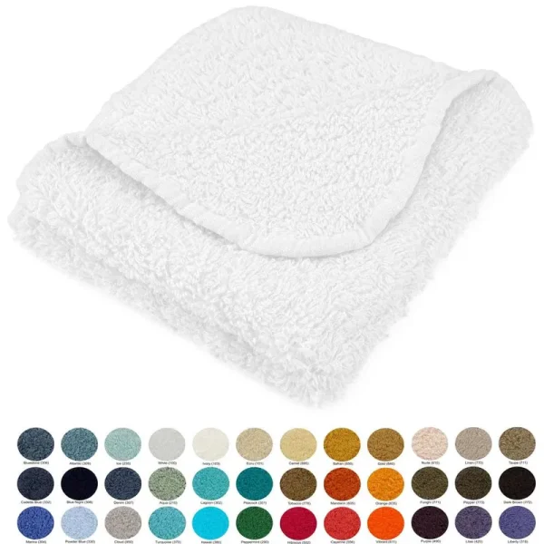 Abyss Super Pile Towels - Hand Towel Euro Size 23x43" White 100