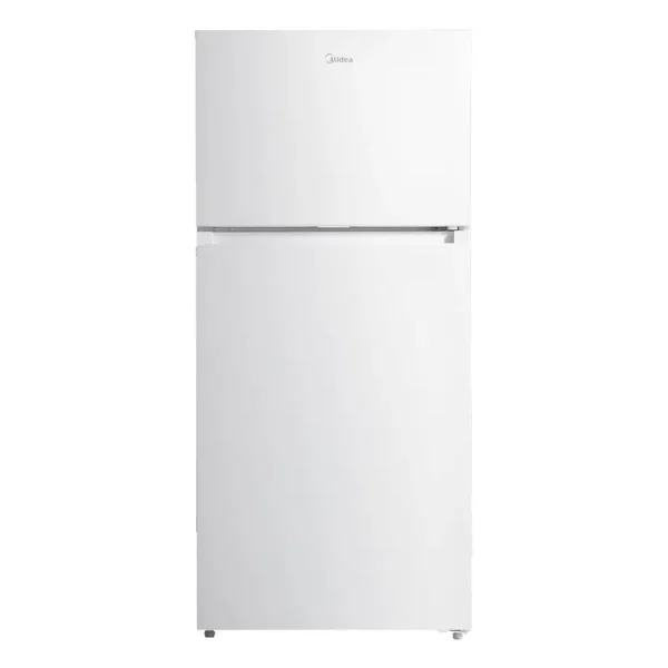 Midea Garage Ready 18.1-cu ft Top-Freezer Refrigerator (White) Energy Star | MRT18D3BWW