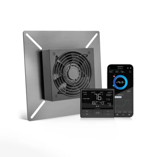 AC Infinity Airtitan T3 6-in Ventilation Fan W- Temperature & Humidity Controller