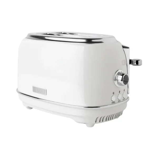 Haden Heritage 2-Slice Wide Slot Toaster, White