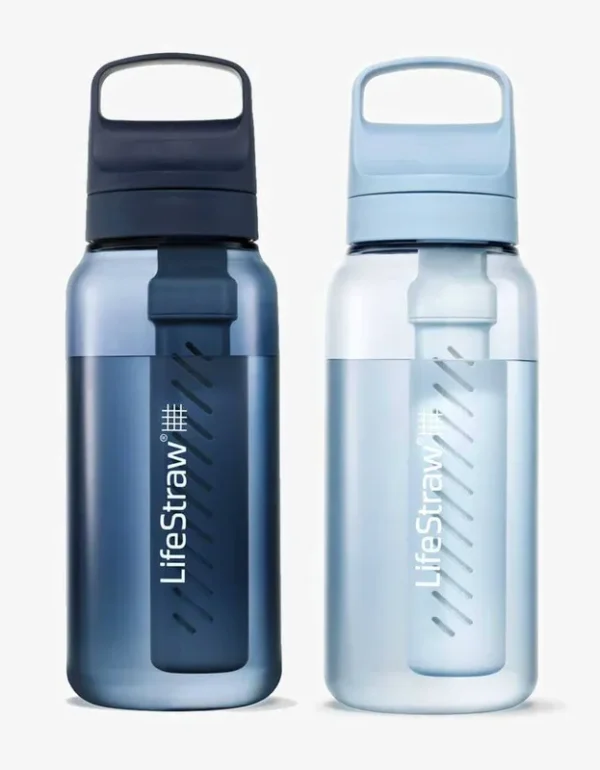 LifeStraw Go Series - Tritan Renew Water Bottle with Filter 2-Pack Icelandic-Aegean