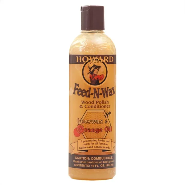 Howard 16 oz. Feed-N-Wax Wood Polish