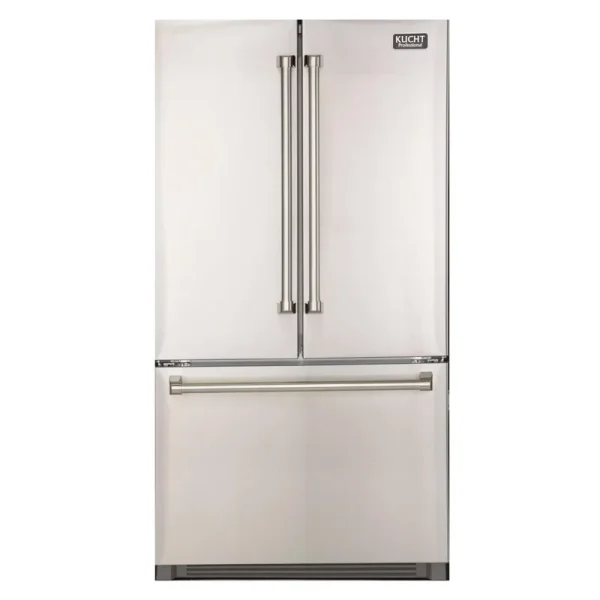 Kucht 36-Inch French Door Refrigerator in Stainless Steel - 26.1 Cu. ft (K748FDS)