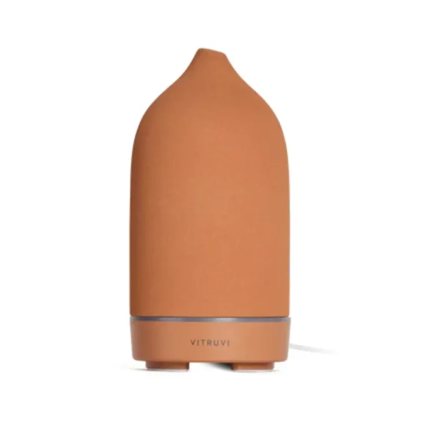 Vitruvi Stone Essential Oil Diffuser Terracotta
