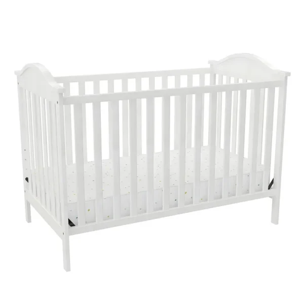 Baby Relax Adele 3 - in - 1 Convertible Crib. White