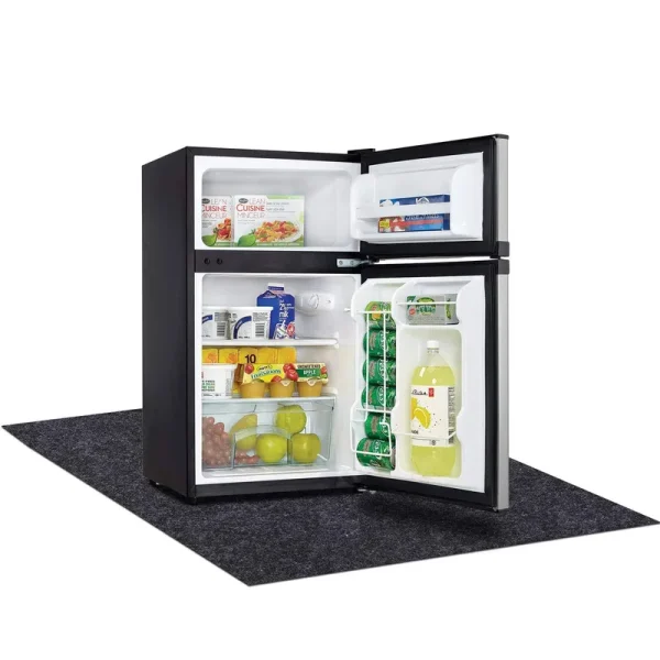 DUANGMUERS Under Beverage Refrigerators Mat,Under The Refrigerators Mat,Slip,Absorb Water,Protects Floor from Water,And Spills,Slip Resistant and