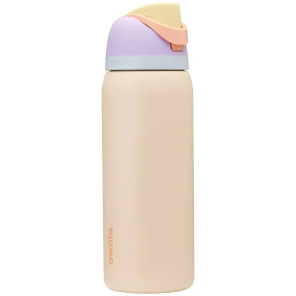 Owala FreeSip 32oz Stainless Steel Water Bottle - Sandy Shores