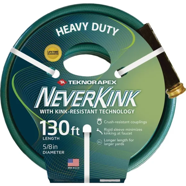 Neverkink 5/8 in. x 130 ft. Heavy Duty Hose