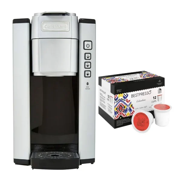 Cuisinart SS-5 Compact Single Serve Coffee Brewer with Colombian Roast Coffee