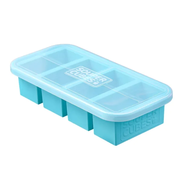 Souper Cubes Extra-Large Silicone Freezing Tray with Lid