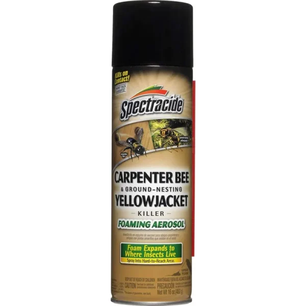 Spectracide Carpenter Bee & Yellowjacket Killer, 16-Ounce,