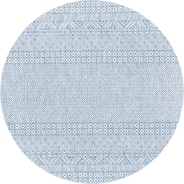 Safavieh Outdoor CY6235-25612 Courtyard Beige / Black Rug - 8' x 10'