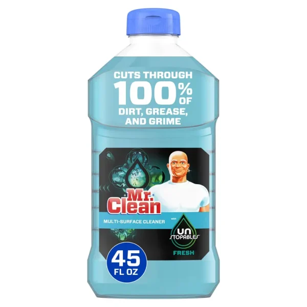 Mr. Clean Concentrated Multi Surface Cleaner with Unstopables Fresh Scent - 41 fl oz