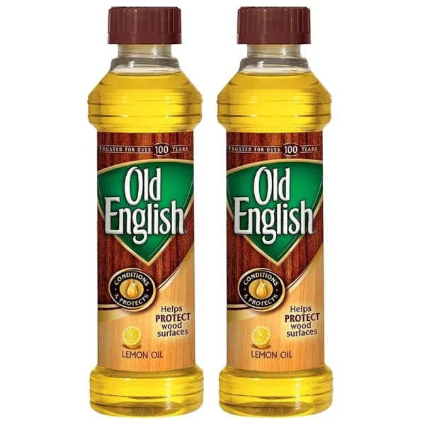 Old English Wood Polish, Bottle, 16 oz, Pack of 2