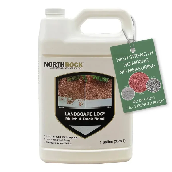 Landscape LOC Mulch & Rock Bond - 1 Gallon (1)