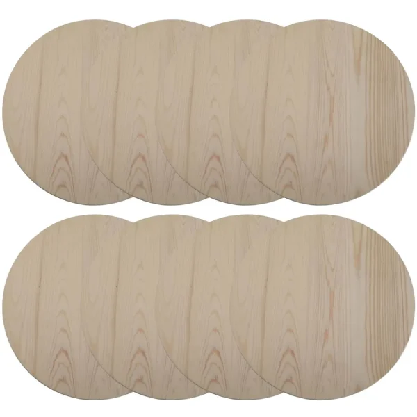 12" Unfinished Wooden Circle Plaque by Make Market | Michaels