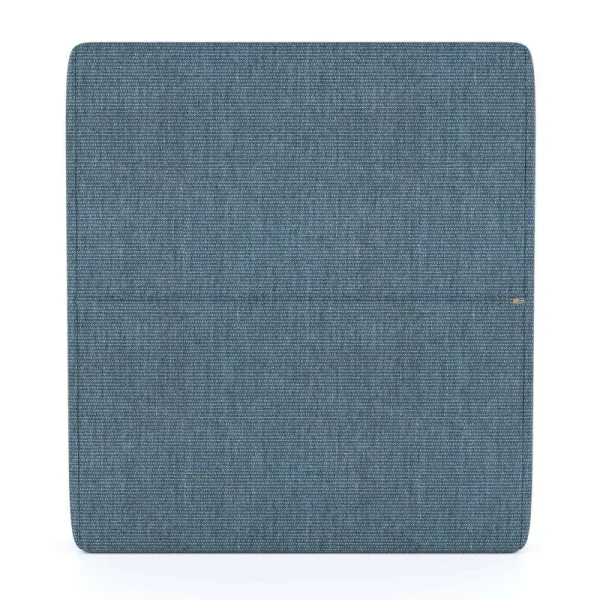 AllModern Sunbrella Outdoor Ottoman Cushion Size: 4" H x 22" W x 20" D Fabric: Spectrum Denim Sunbrella Plainweave