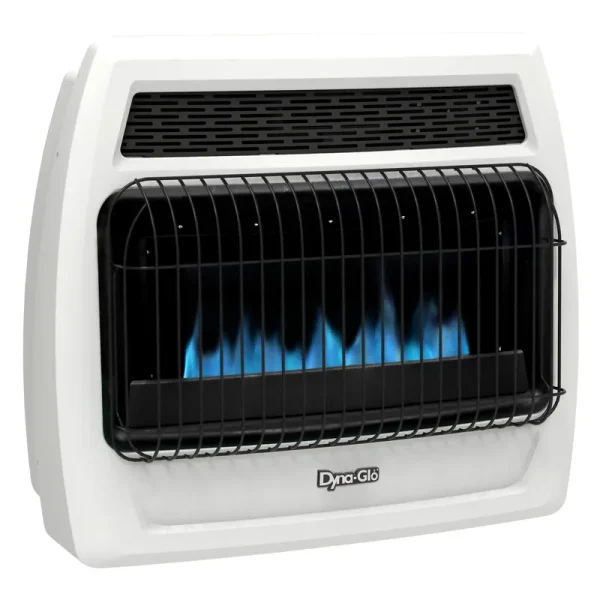 Dyna-Glo 30000-Btu Wall-Mount Indoor Natural GAS or Liquid Propane Vent-Free Convection Heater in White | BF30DTL-4