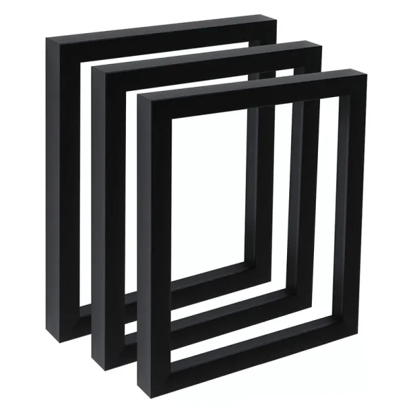 Gotham Deep Gallery Frames Set of 3 Professional Made to Order No Glass/Backing Size: 16 inch x 20 inch Black