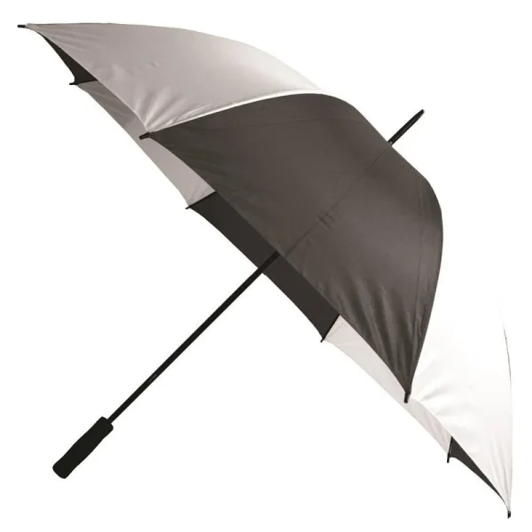 Firm Grip Golf Umbrella in Black and White