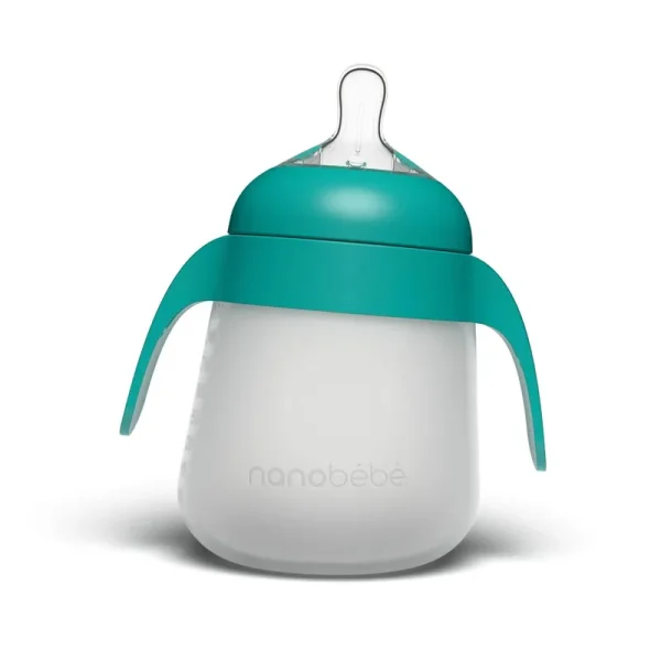 Nanob��b�� US New Flexy Bottle Quick-Click Handles - 2pk, Teal