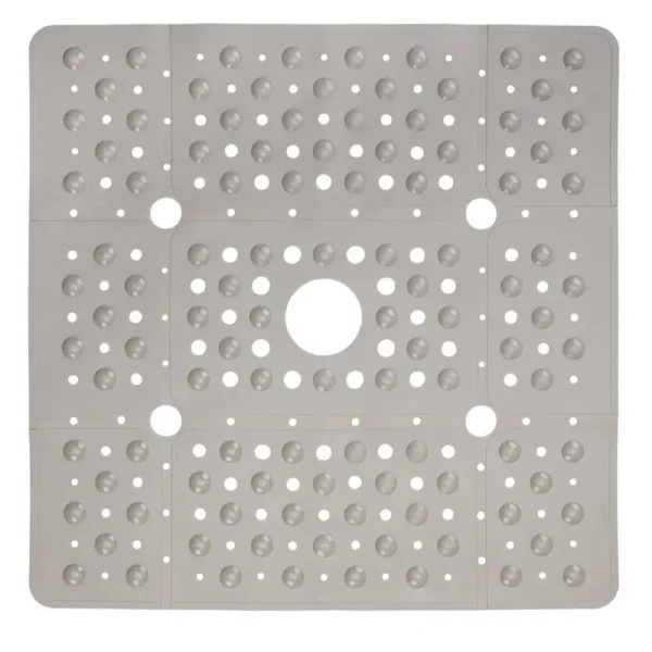 SlipX Solutions 27 in. x 27 in. Extra Large Square Shower Mat in Tan