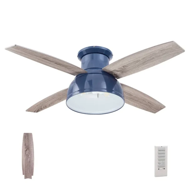 52 inch Edora, Sapphire Blue, Remote Control, Ceiling Fan | Prominence Home