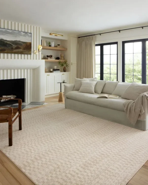 Loloi II Kamala KAM-05 Ivory Natural Rug - 9 ft 2 in x 13 ft