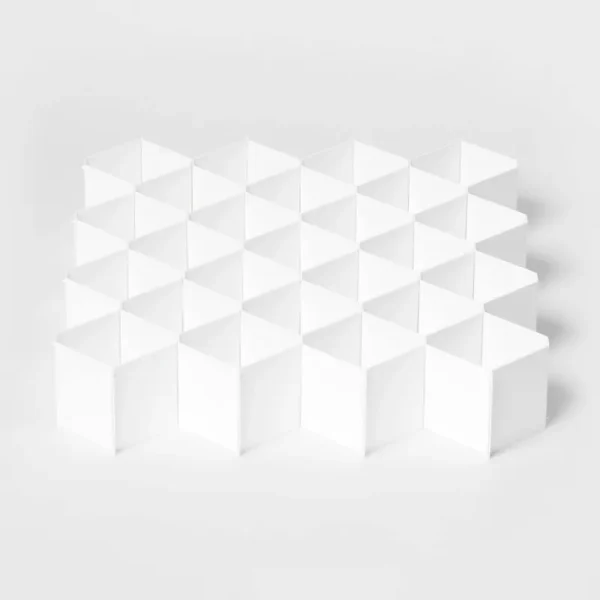 Honeycomb Drawer Divider Diamond Opening - Brightroom