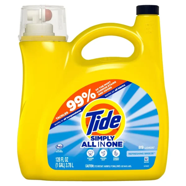 Tide Simply Refreshing Breeze Liquid Laundry Detergent - Clean & Fresh - 117 fl oz