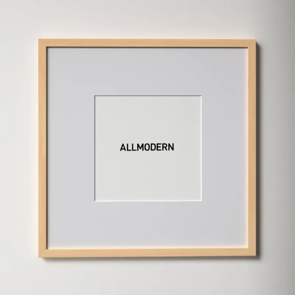 Capullo Gallery Matte Wood Picture Frame AllModern Color: Natural, Picture Size: 24" x 24", Picture Size (Without Mat): 30" x 30"