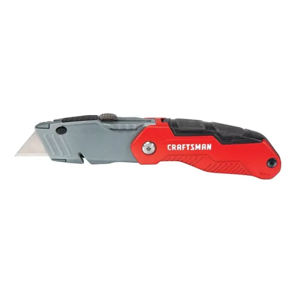 3/4-in 3 -Blade Folding Retractable Utility Knife