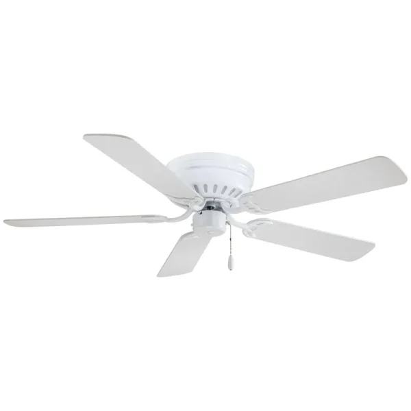 Minka Mesa 52 in. Ceiling Fan - White - White Blades