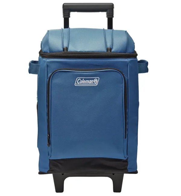 Coleman Chiller 42-Can Soft-Sided Portable Cooler with Wheels - Deep Ocean