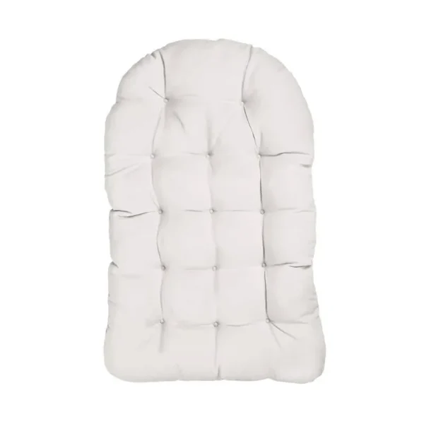 27 x 44 Sunbrella Egg Chair Cushion in Canvas Natural