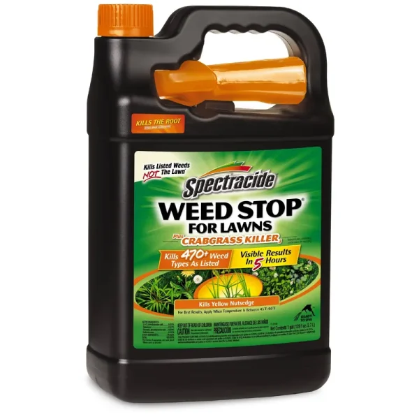 Spectracide Weed Stop for Lawns Plus Crabgrass Killer, 1 Gallon